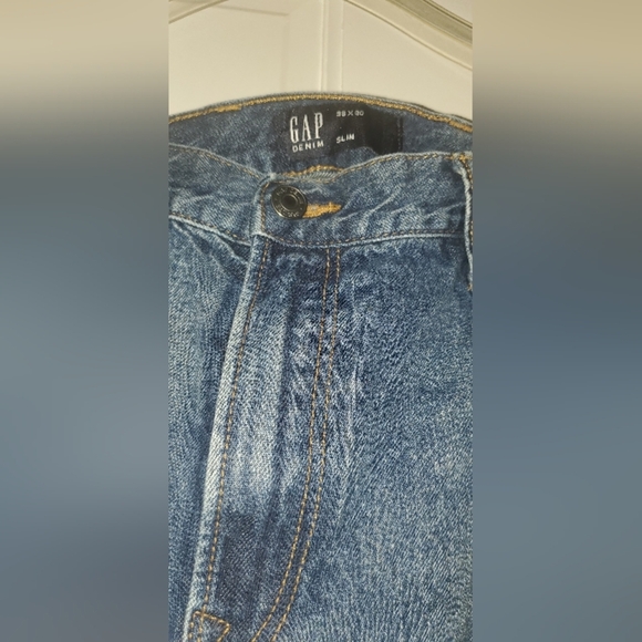 Gap Denim slim jean 38x30 - Picture 7 of 9